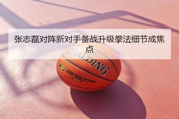 张志磊对阵新对手备战升级拳法细节成焦点